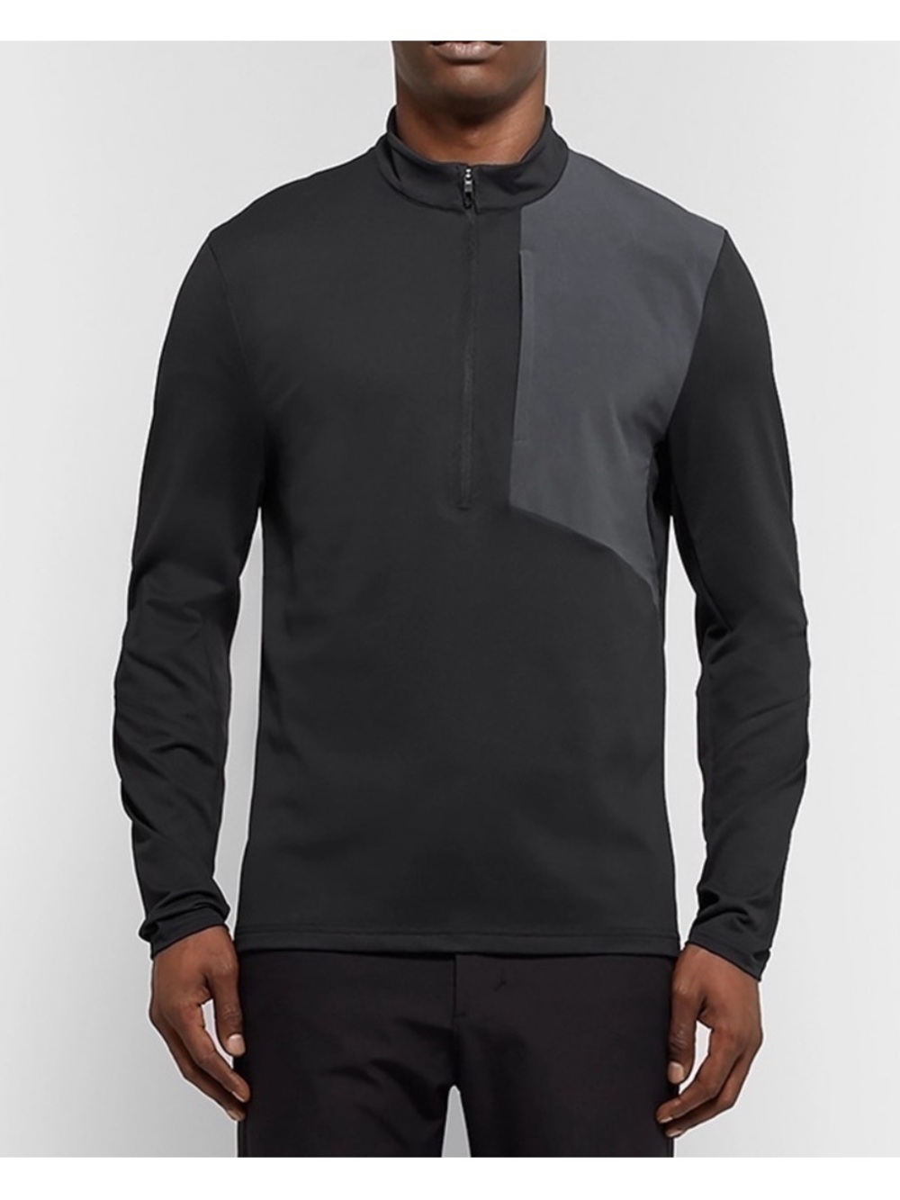 Lululemon Division Stretch-Piqué Half-zip top size medium